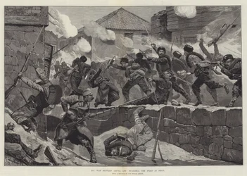 The War Between Servia and Bulgaria, the Fight at Pirot